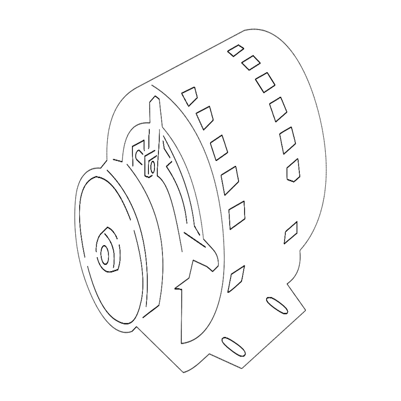 طرح موتور الکتریکی مناسب برای استفاده در دستگاه های cnc چوب و cnc لیزر - electric motor dxf file