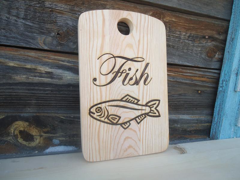 طرح فایل وکتور ماهی ساده مناسب برای استفاده در دستگاه های cnc چوب و cnc لیزر - simple fish vector cdr file