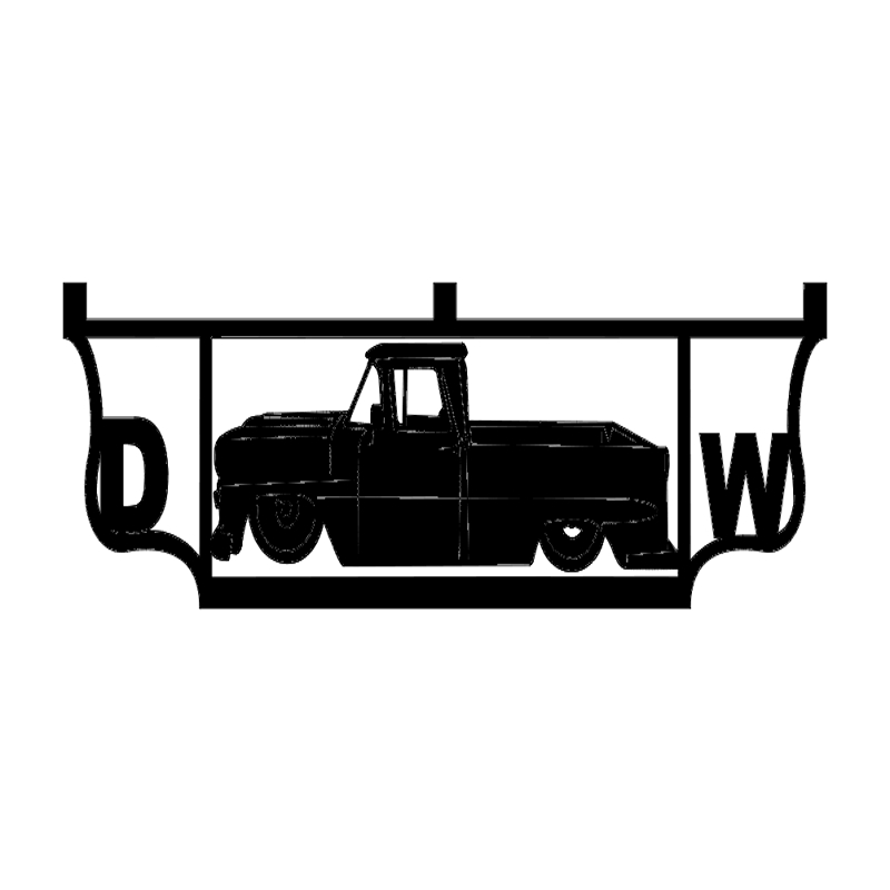 طرح کامیون مناسب برای استفاده در دستگاه های cnc چوب و cnc لیزر - truck dxf file