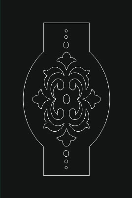 طرح ظرف آشپزخانه 8 مناسب برای استفاده در دستگاه های cnc چوب و cnc لیزر - Design and vector for CNC machine
