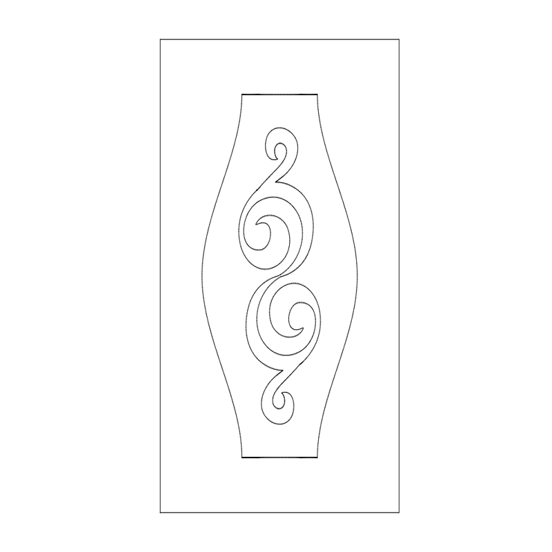 طرح درب مدرن مناسب برای استفاده در دستگاه های cnc چوب و cnc لیزر - door design modern dxf file
