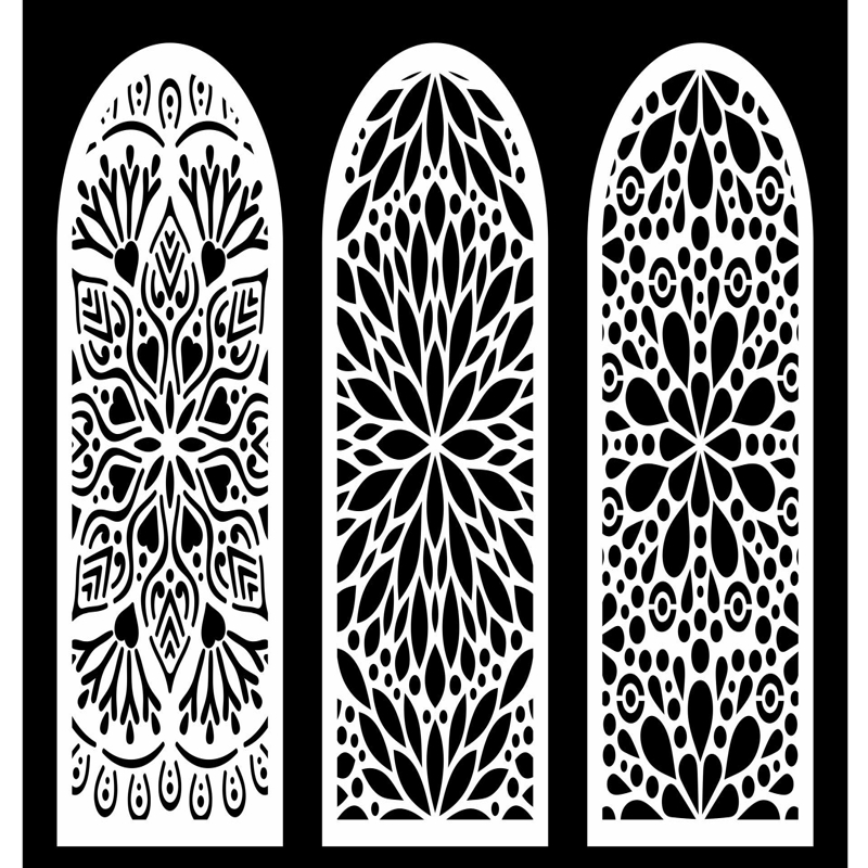 طرح پرده نمایش مناسب برای استفاده در دستگاه های cnc چوب و cnc لیزر - laser cut design screen cdr file