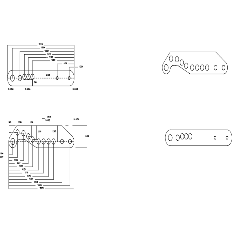 طرح خم کن لوله مناسب برای استفاده در دستگاه های cnc چوب و cnc لیزر - tube bender dxf file