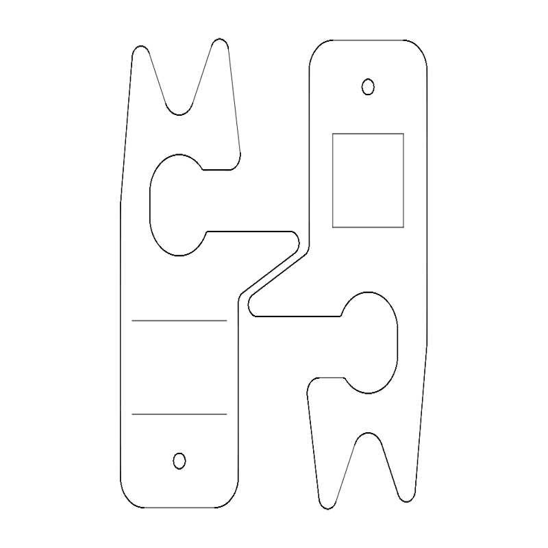 طرح پایه مشعل مناسب برای استفاده در دستگاه های cnc چوب و cnc لیزر - torch stand dxf file
