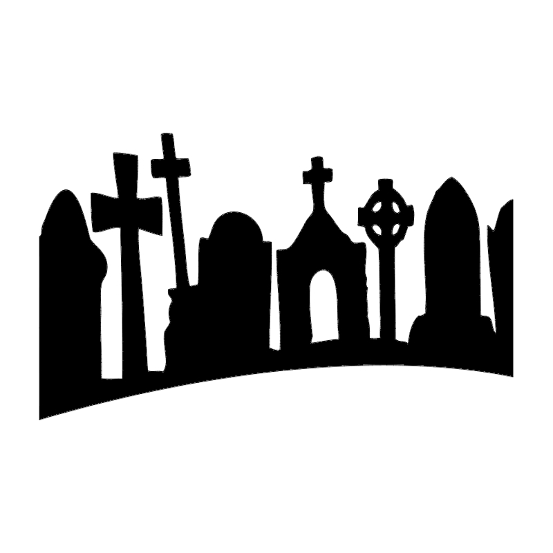 طرح سنگ قبر مناسب برای استفاده در دستگاه های cnc چوب و cnc لیزر - gravestone dxf file