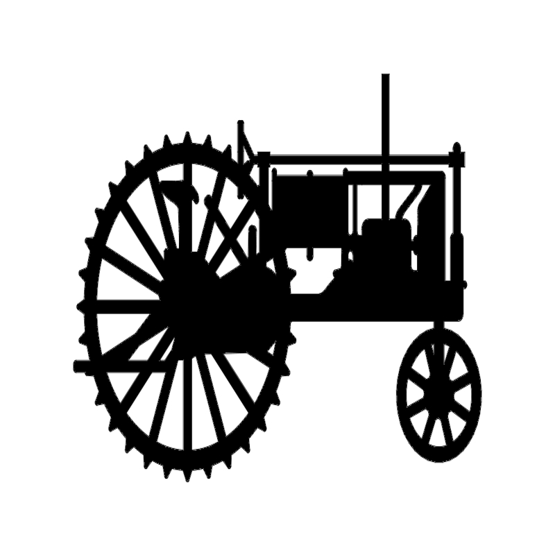 طرح تراکتور مناسب برای استفاده در دستگاه های cnc چوب و cnc لیزر - tractor dxf file