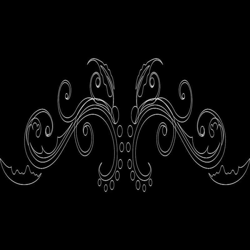 طرح 0024 مناسب برای استفاده در دستگاه های cnc چوب و cnc لیزر - design 0024 dxf file