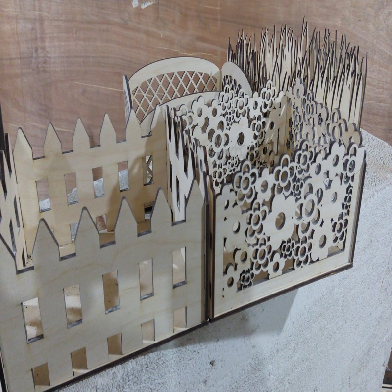 طرح سبدهای تزئینی مناسب برای استفاده در دستگاه های cnc چوب و cnc لیزر - decorative baskets laser cut cdr file
