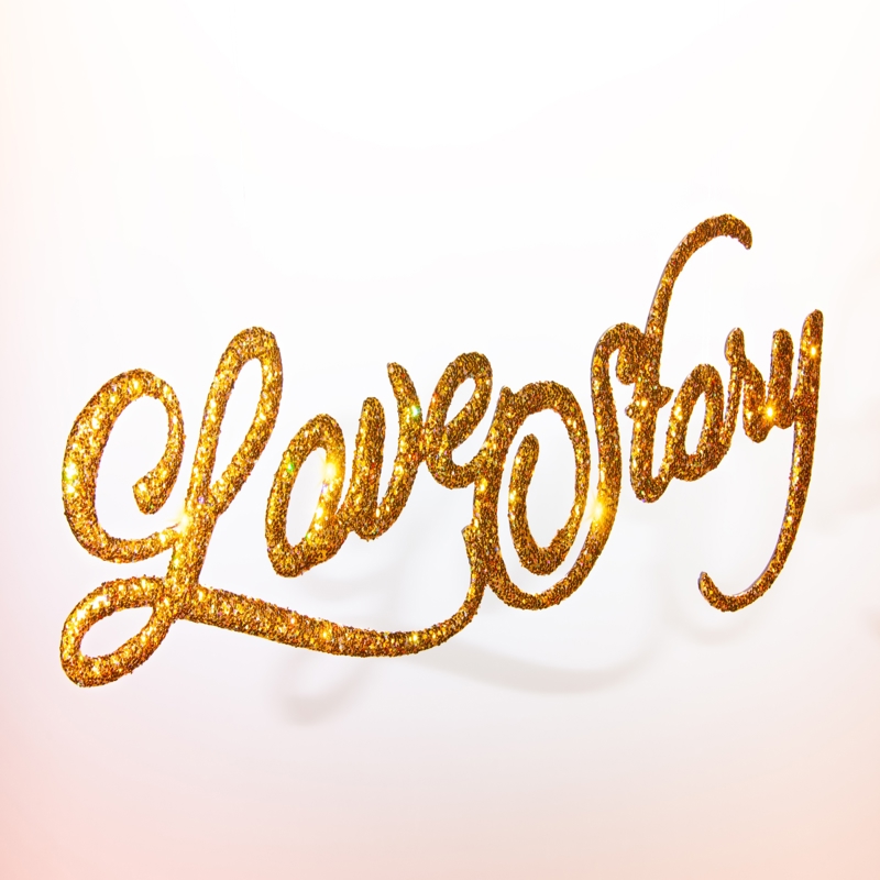 طرح اکلیلی عاشقانه مناسب برای استفاده در دستگاه های cnc چوب و cnc لیزر - laser cut glitter decor love story dxf file
