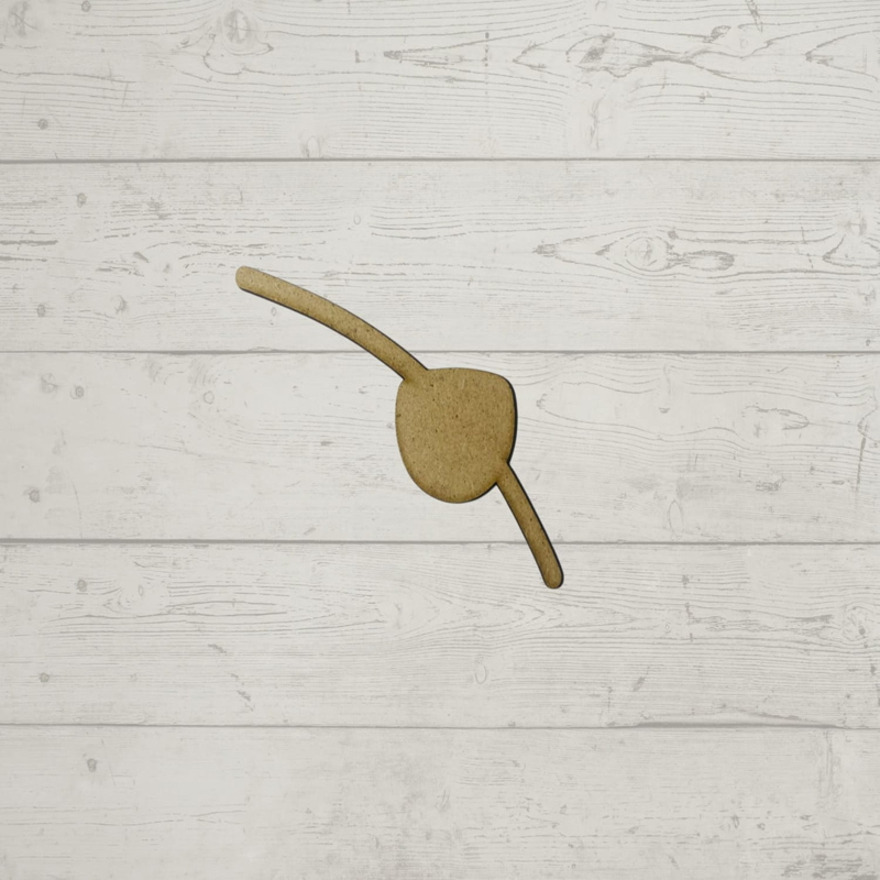 طرح برش لیزر پچ چوبی ناتمام مناسب برای استفاده در دستگاه های cnc چوب و cnc لیزر - laser cut unfinished wood eye patch cutout cdr file