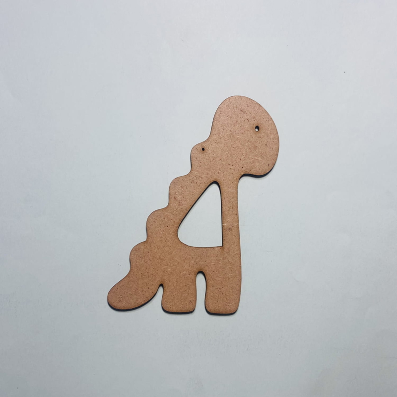 طرح دایناسور چوبی مناسب برای استفاده در دستگاه های cnc چوب و cnc لیزر - laser cut wooden dinosaur shape cdr file