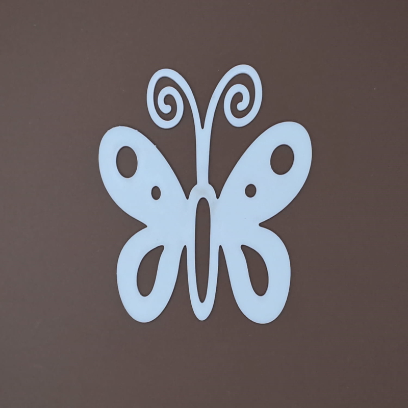 طرح پروانه بزرگ مناسب برای استفاده در دستگاه های cnc چوب و cnc لیزر - laser cut large butterfly cutout cdr file