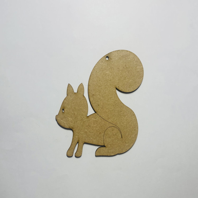 طرح چوب طرح سنجاب با فرمت کورل مناسب برای استفاده در دستگاه های cnc چوب و cnc لیزر - laser cut wood squirrel cutout squirrel shape unfinished cdr file