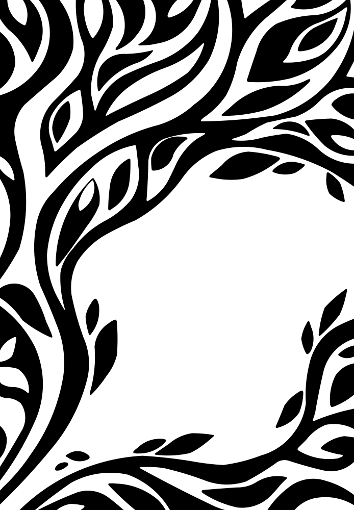طرح گل انتزاعی مناسب برای استفاده در دستگاه های cnc چوب و cnc لیزر - abstract floral pattern cdr file