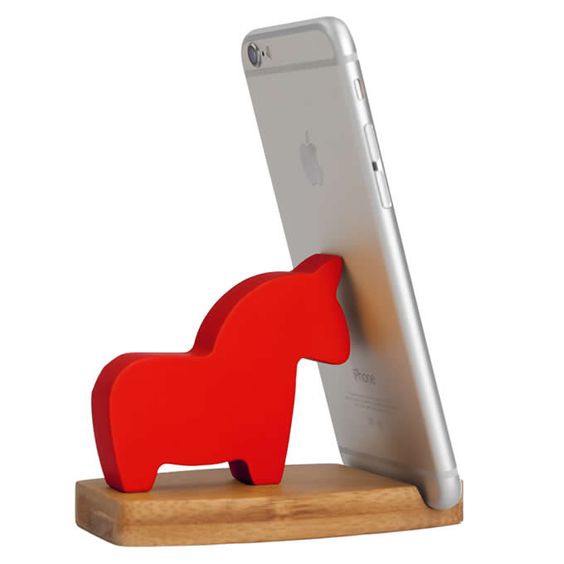 طرح پایه گوشی طرح اسب مناسب برای استفاده در دستگاه های cnc چوب و cnc لیزر - laser cut horse phone stand cdr file