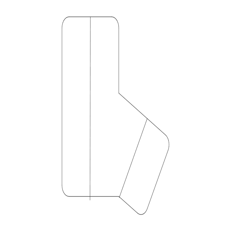 طرح جا قلمی مناسب برای استفاده در دستگاه های cnc چوب و cnc لیزر - pen holder dxf file