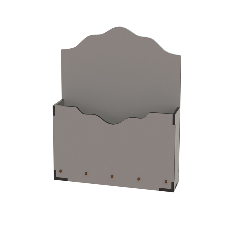 طرح جعبه تزئینی مناسب برای استفاده در دستگاه های cnc چوب و cnc لیزر - laser cut decorative box dxf file