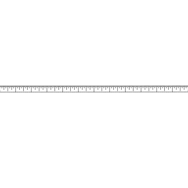 طرح خط کش ۱۲ اینچی مناسب برای استفاده در دستگاه های cnc چوب و cnc لیزر - 12 inch ruler dxf file