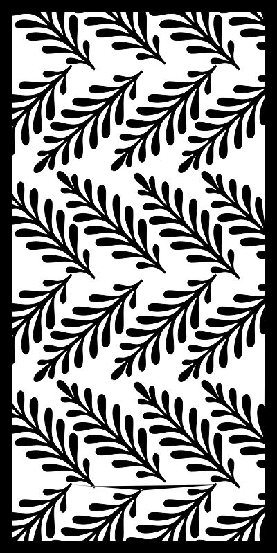 طرح گل سیاه و سفید مناسب برای استفاده در دستگاه های cnc چوب و cnc لیزر - black and white flower pattern cdr file