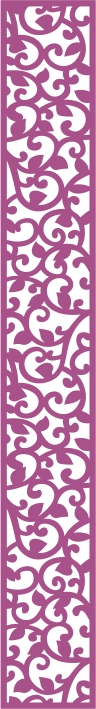 طرح پنل وکتور بدون درز ۲۵۲ مناسب برای استفاده در دستگاه های cnc چوب و cnc لیزر - laser cut vector panel seamless 252 cdr file
