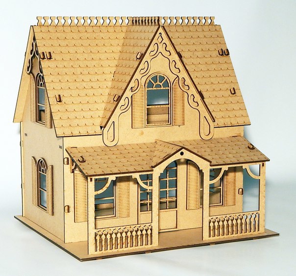 طرح خانه x16 مناسب برای استفاده در دستگاه های cnc چوب و cnc لیزر - house x16 dxf file