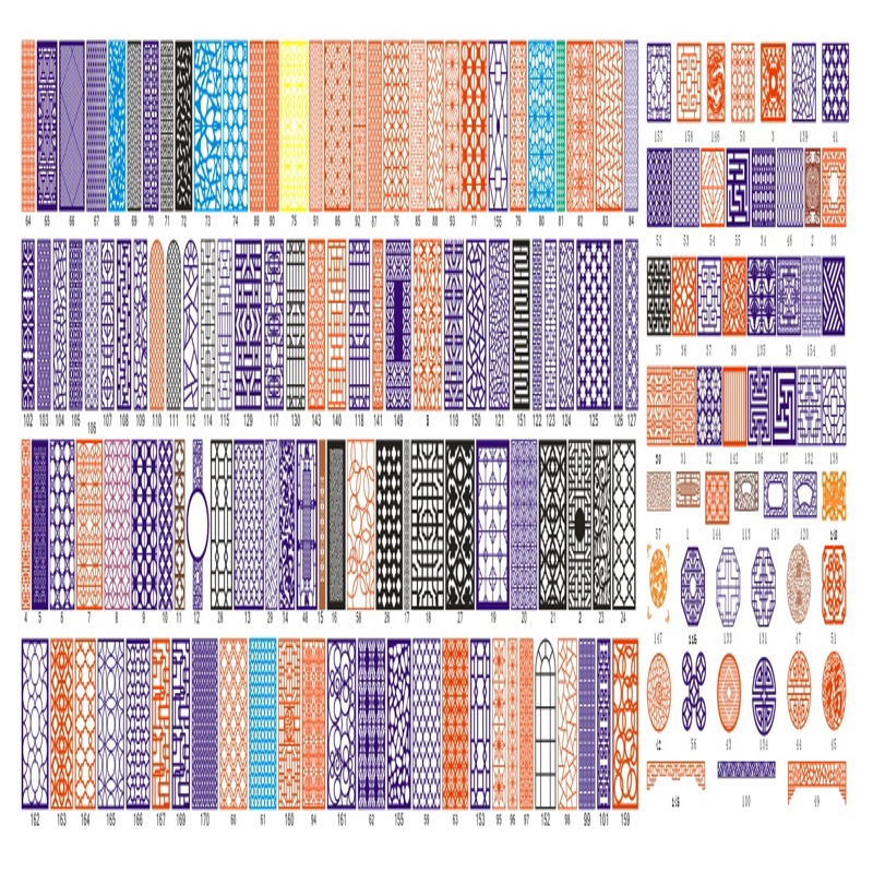 طرح فایل برش پنل کیت وکتور cdr مناسب برای استفاده در دستگاه های cnc چوب و cnc لیزر - kit panels to cut cdr format vector cdr file