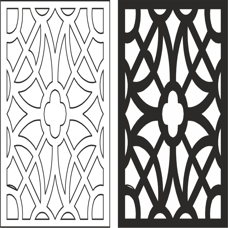 طرح وکتور مناسب برای استفاده در دستگاه های cnc چوب و cnc لیزر - vector pattern cdr file