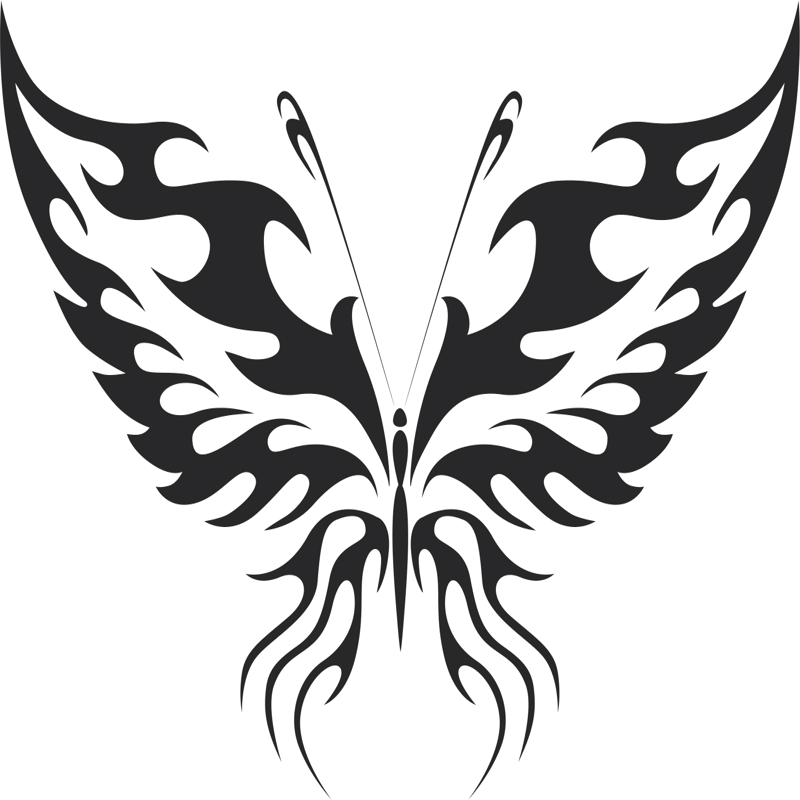 طرح وکتور پروانه شماره 011 مناسب برای استفاده در دستگاه های cnc چوب و cnc لیزر - butterfly vector art 011 cdr file