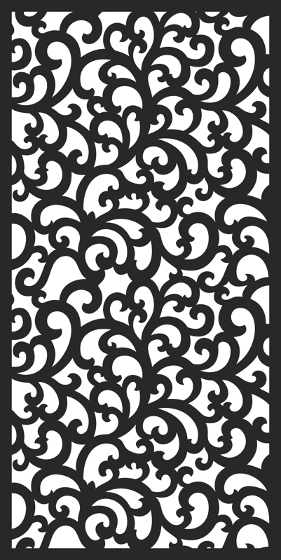 طرح پنل وکتور بدون درز شماره ۲۲۸ مناسب برای استفاده در دستگاه های cnc چوب و cnc لیزر - laser cut vector panel seamless 228 cdr file