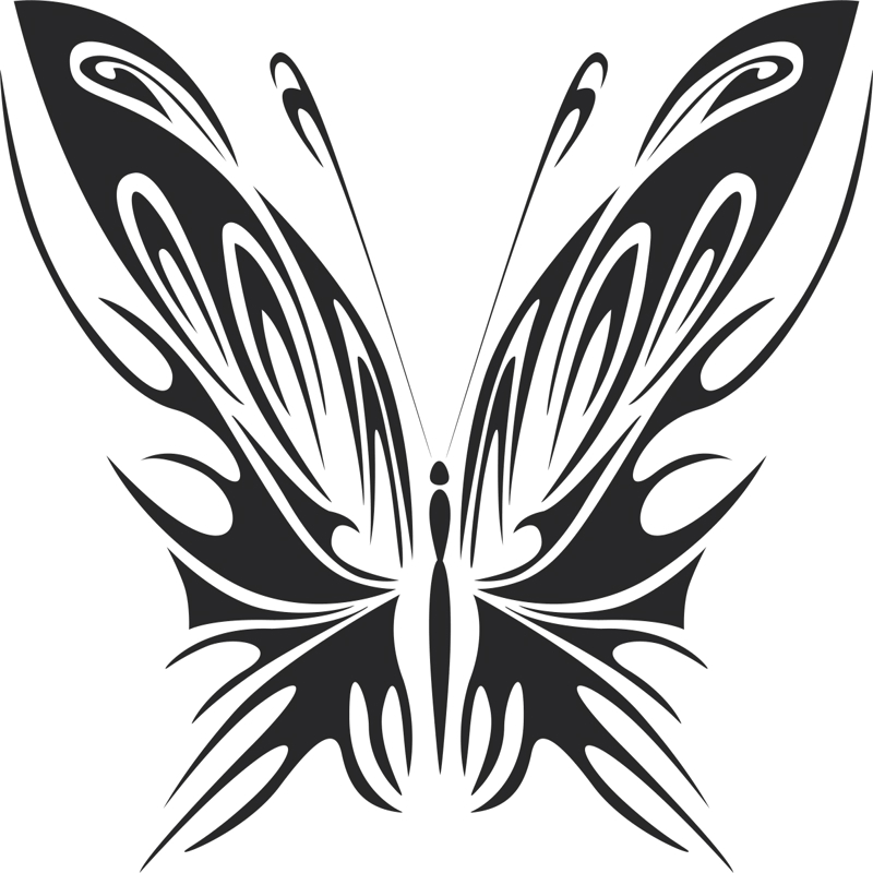 طرح وکتور پروانه شماره 040 مناسب برای استفاده در دستگاه های cnc چوب و cnc لیزر - butterfly vector art 040 cdr file