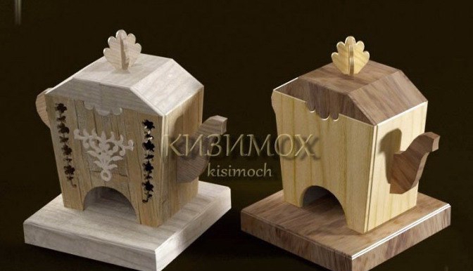 طرح چایخانه مناسب برای استفاده در دستگاه های cnc چوب و cnc لیزر - laser cut tea house template cdr file