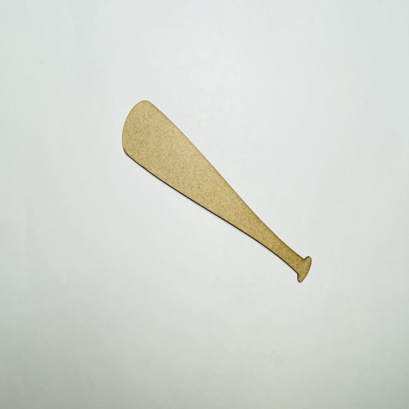طرح برش چوب بیسبال ناتمام برای لیزر مناسب برای استفاده در دستگاه های cnc چوب و cnc لیزر - laser cut unfinished baseball bat wood cutout cdr file