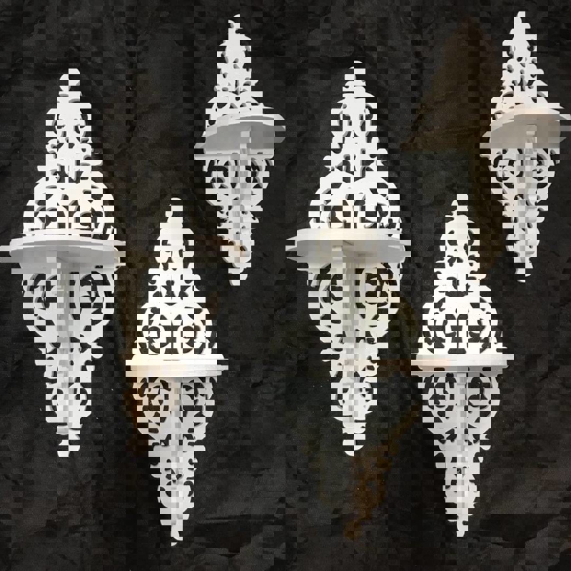 طرح قفسه دیواری مناسب برای استفاده در دستگاه های cnc چوب و cnc لیزر - laser cut wall storage shelf rack template cdr file