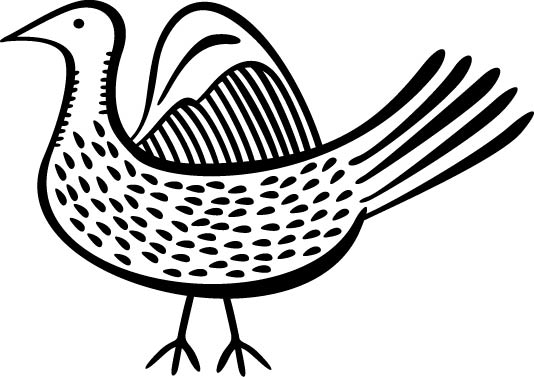طرح فایل eps و png طرح پرنده شماره ۰۲ مناسب برای استفاده در دستگاه های cnc چوب و cnc لیزر - bird 02 eps file