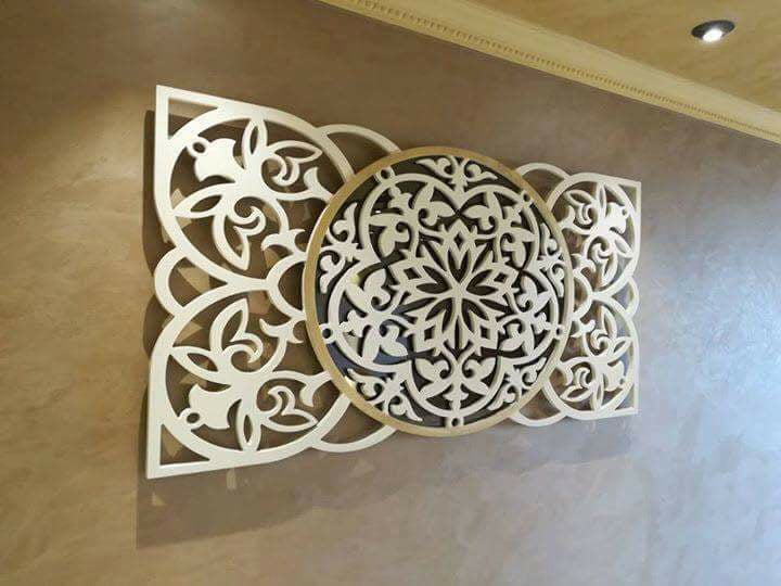 طرح جدا شده مناسب برای استفاده در دستگاه های cnc چوب و cnc لیزر - Design and vector for CNC machine