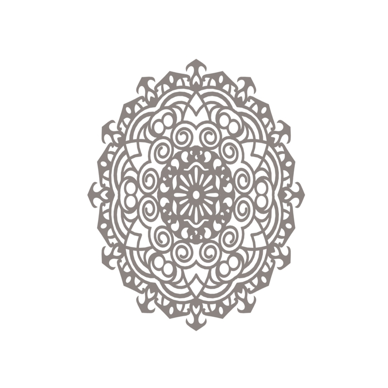 طرح وکتور طرح ماندالا (چرخ هستی) مناسب برای استفاده در دستگاه های cnc چوب و cnc لیزر - mandala design drawing vector cdr file