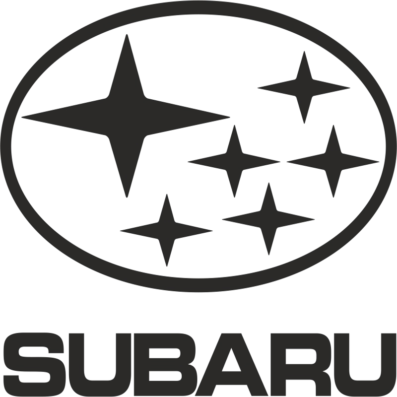 طرح فایل وکتور لوگوی سوبارو مناسب برای استفاده در دستگاه های cnc چوب و cnc لیزر - subaru logo vectors cdr file