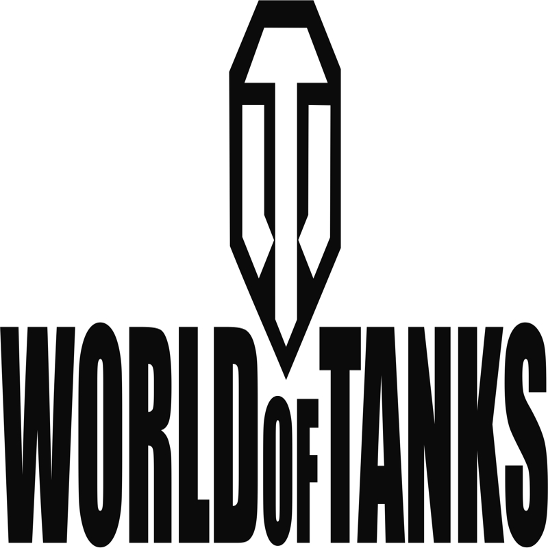 طرح وکتور لوگوی دنیای تانک‌ها مناسب برای استفاده در دستگاه های cnc چوب و cnc لیزر - world of tanks vector logo cdr file