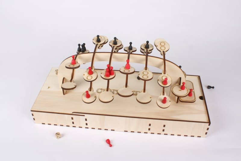 طرح هزارپا مناسب برای استفاده در دستگاه های cnc چوب و cnc لیزر - laser cut centipede