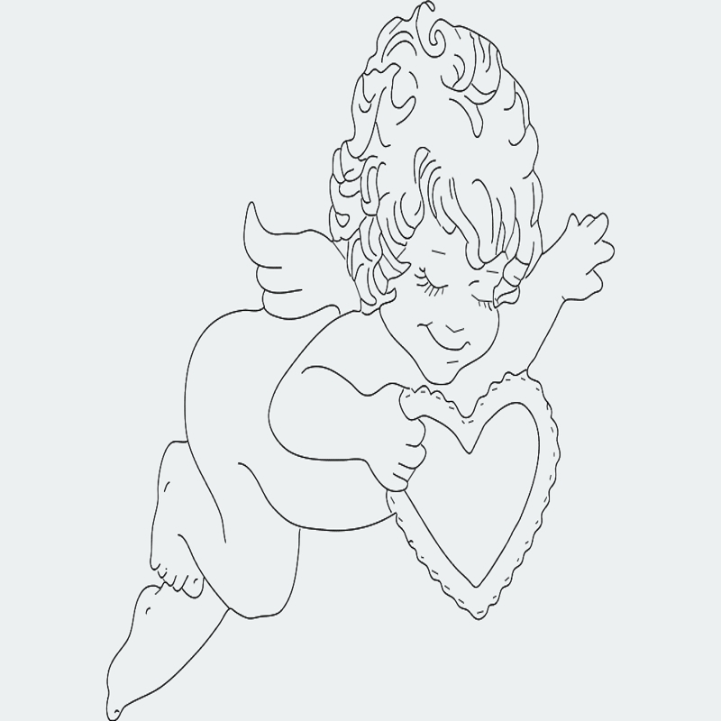 طرح ولنتاین مناسب برای استفاده در دستگاه های cnc چوب و cnc لیزر - valentine dxf file