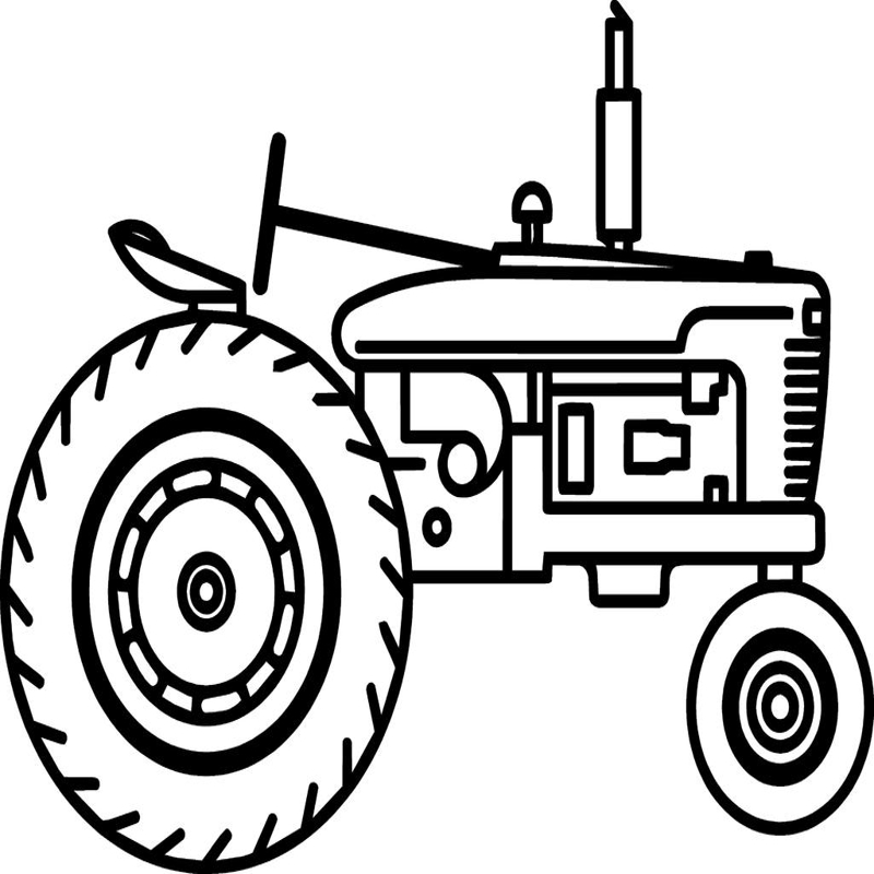 طرح تراکتور دی ایکس اف مناسب برای استفاده در دستگاه های cnc چوب و cnc لیزر - tractor dxf