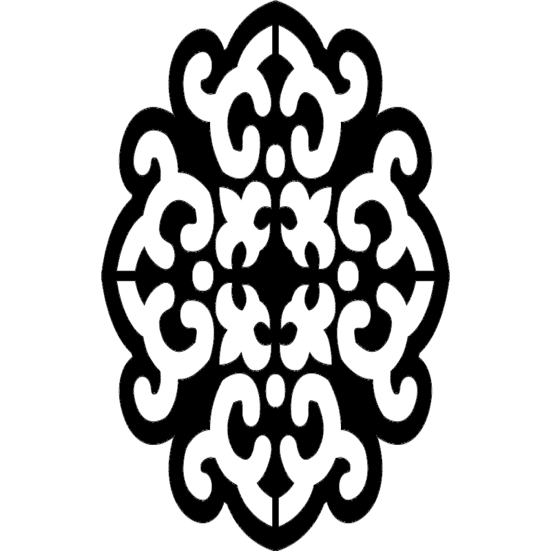 طرح الگو مناسب برای استفاده در دستگاه های cnc چوب و cnc لیزر - pattern dxf file