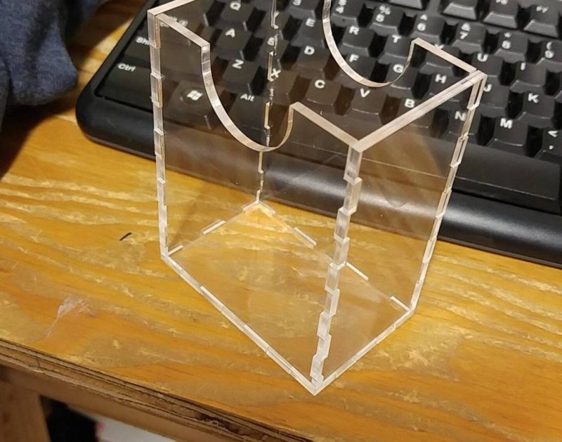طرح جعبه کارت مناسب برای استفاده در دستگاه های cnc چوب و cnc لیزر - laser cut card deck box