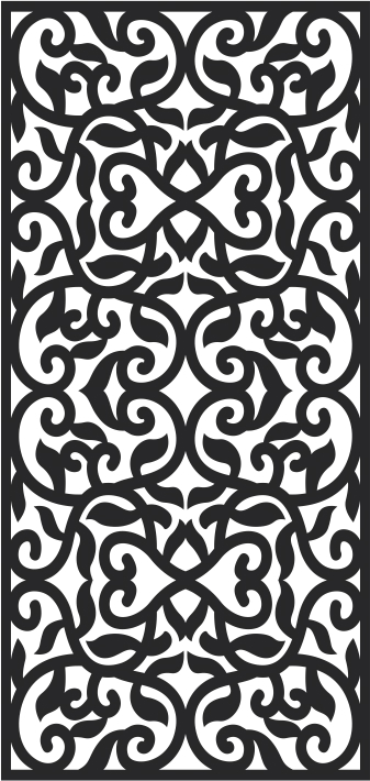 طرح پس زمینه سیاه و سفید مارپیچی مناسب برای استفاده در دستگاه های cnc چوب و cnc لیزر - swirls background black and white cdr file