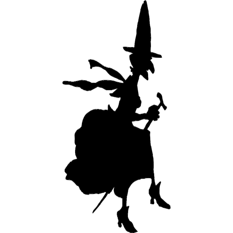 طرح جادوگر مناسب برای استفاده در دستگاه های cnc چوب و cnc لیزر - witch dxf file