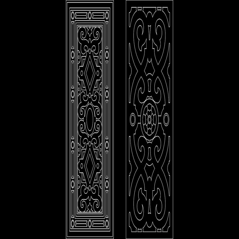 طرح 0816 مناسب برای استفاده در دستگاه های cnc چوب و cnc لیزر - design 0816 dxf file