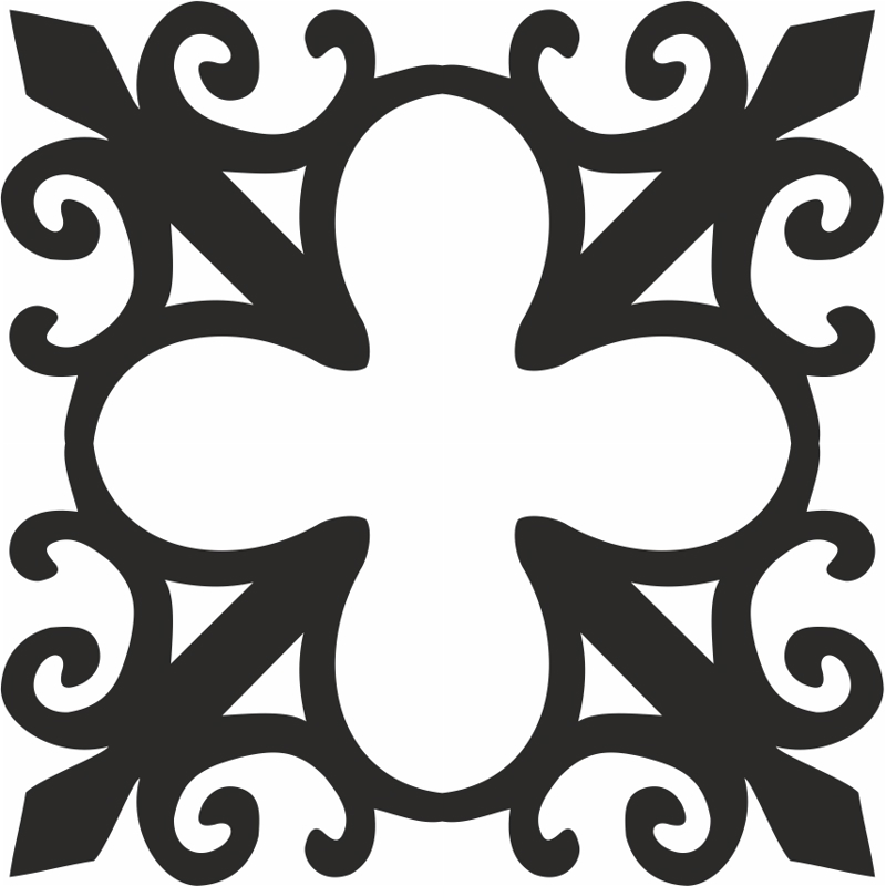 طرح الگوی طرح کباب پزی مناسب برای استفاده در دستگاه های cnc چوب و cnc لیزر - grill design pattern cdr file