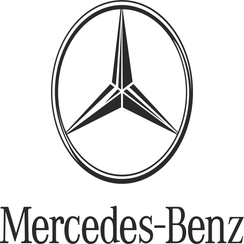 طرح فایل وکتور لوگوی مرسدس بنز مناسب برای استفاده در دستگاه های cnc چوب و cnc لیزر - mercedes benz logo vector cdr file
