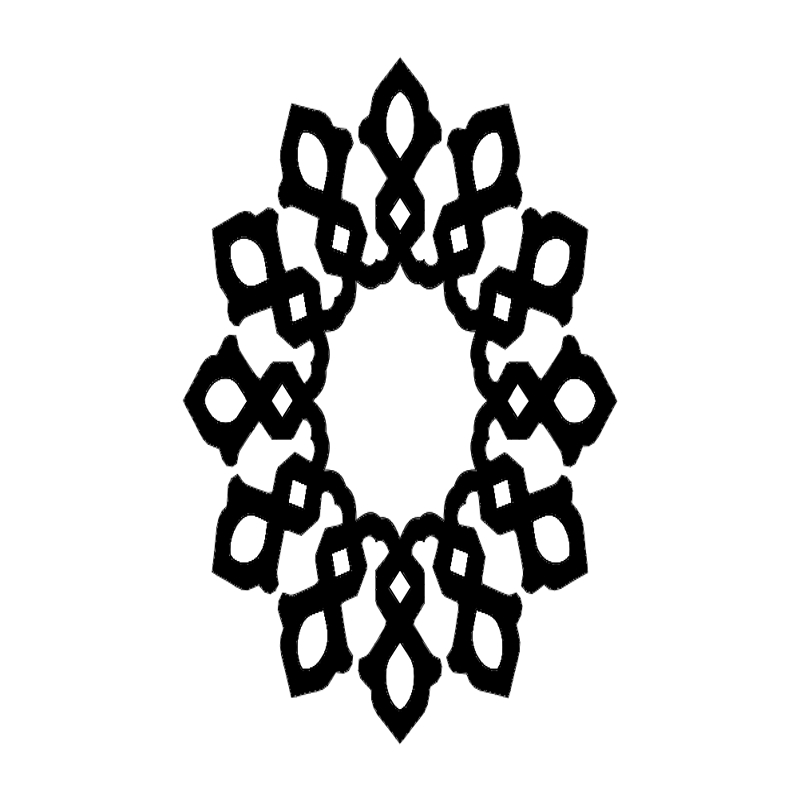 طرح ماندالا (چرخ هستی) مناسب برای استفاده در دستگاه های cnc چوب و cnc لیزر - mandala dxf file