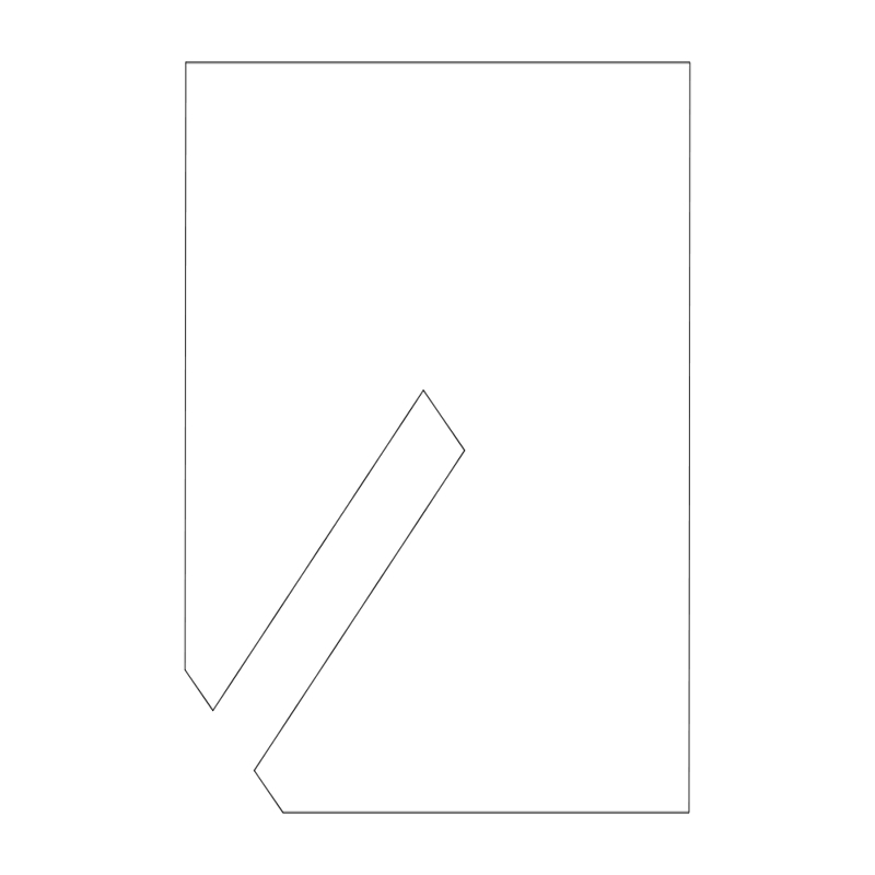 طرح زبانه اسپایک مناسب برای استفاده در دستگاه های cnc چوب و cnc لیزر - spike tab dxf file